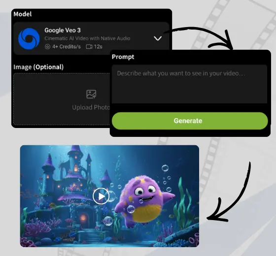 How to Use Veo 3 Video Generator